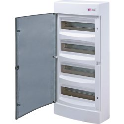DIDO-E Lakáselosztó 4x12mod fk átl ajtóval+PEN sín