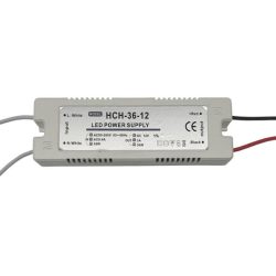 36W-os beltéri tápegység, 3 Amper, 12V