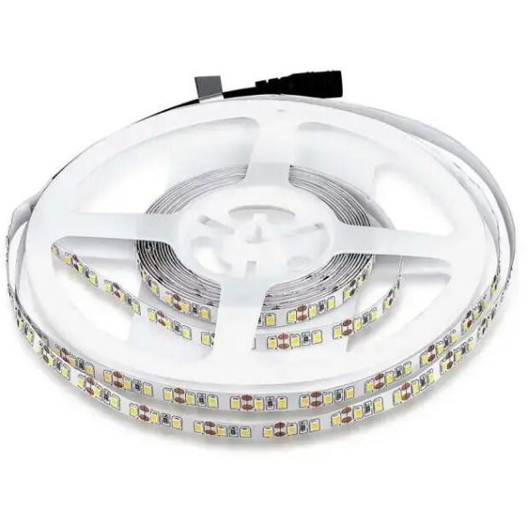 8W LED szalag 3528 - 120 LED/m Napfény fehér (nem vízálló) - (5 méter)