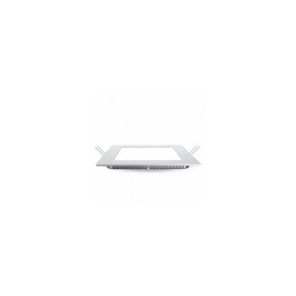 6W Négysszög Premium LED Panel süllyesztett 6400K