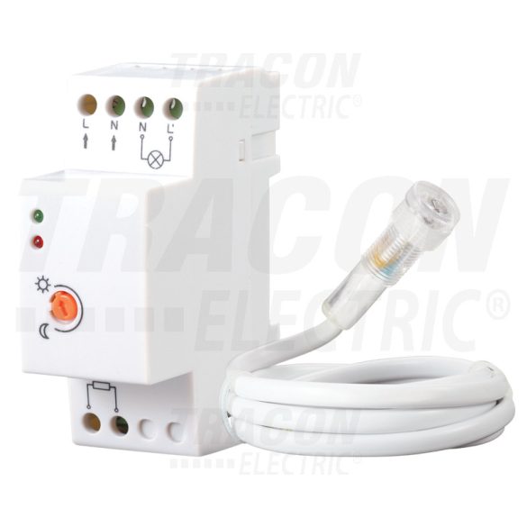 Alkonykapcsoló 230V/10A 5-50lux IP20