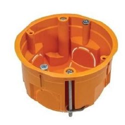   Gipszkarton szerelvénydoboz, PK60, narancssárga, 45mm, IP30