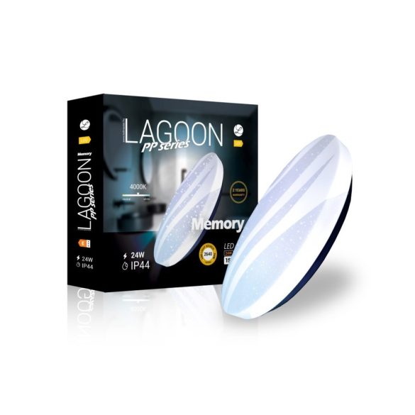 Lagoon PP series Memory 24W kerek 4000k mennyezeti lámpa IP44