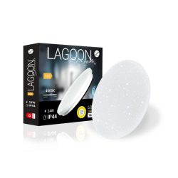   Lagoon Skinande 24W o320mm kerek 4000K mennyezeti lámpa IP44