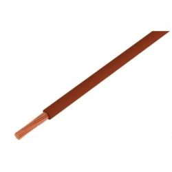 H07V-U 1x2,5 barna műa szig rézvezeték 450/750V MCU