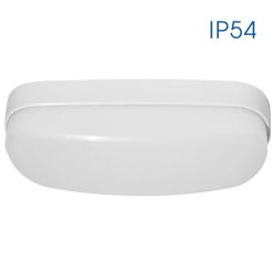 LED mennyezeti lámpa , 16W, 230V, 4000K, IP54, ovális BALI